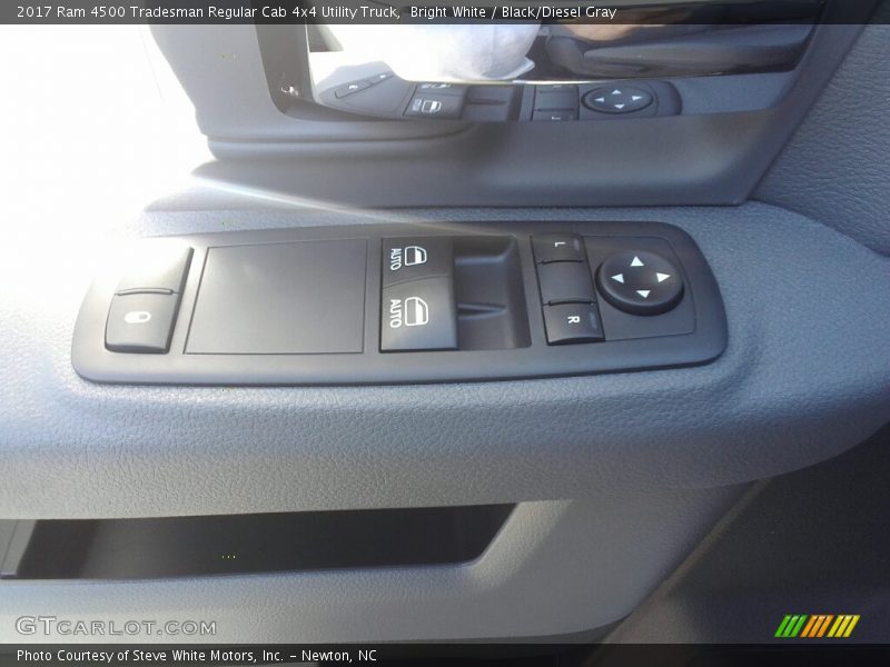 Bright White / Black/Diesel Gray 2017 Ram 4500 Tradesman Regular Cab 4x4 Utility Truck