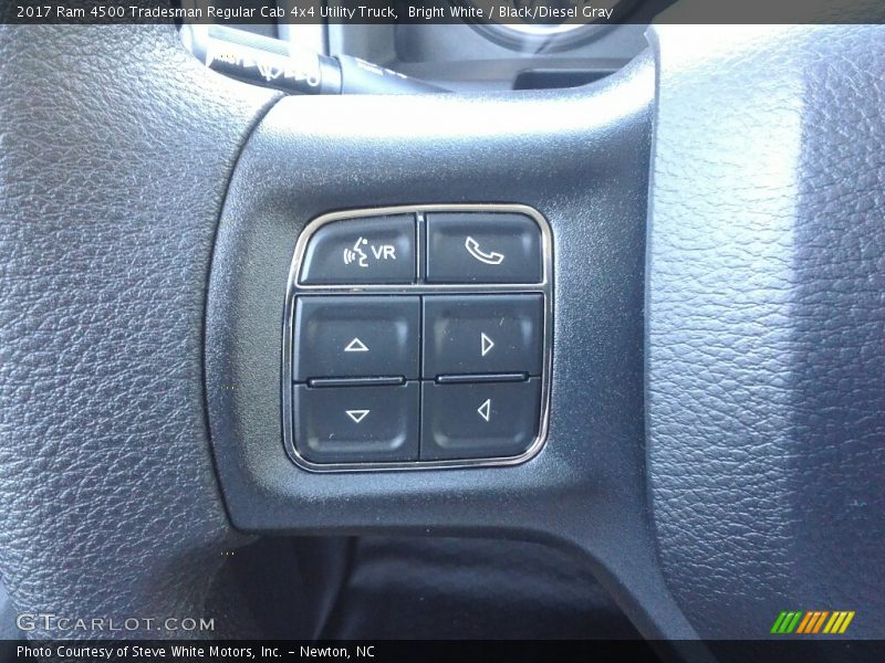 Bright White / Black/Diesel Gray 2017 Ram 4500 Tradesman Regular Cab 4x4 Utility Truck