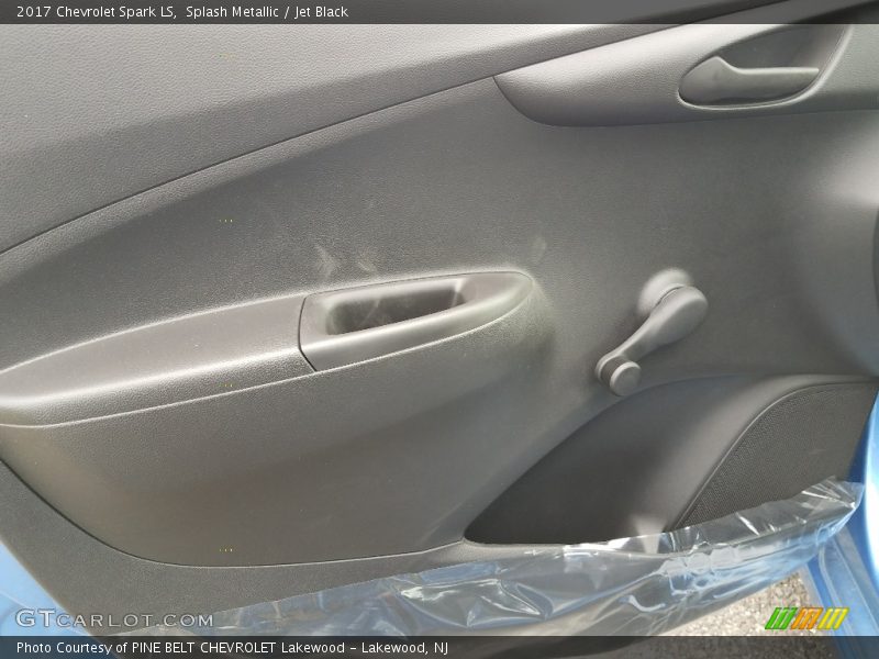 Splash Metallic / Jet Black 2017 Chevrolet Spark LS