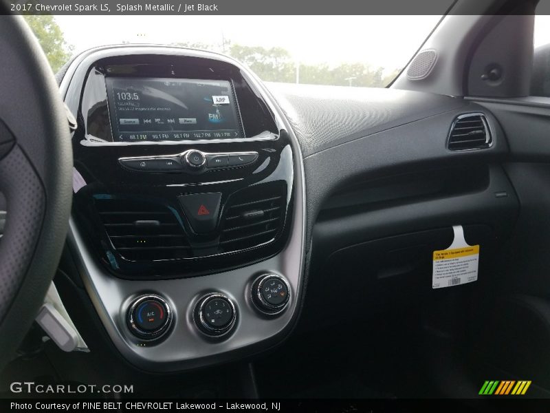 Splash Metallic / Jet Black 2017 Chevrolet Spark LS