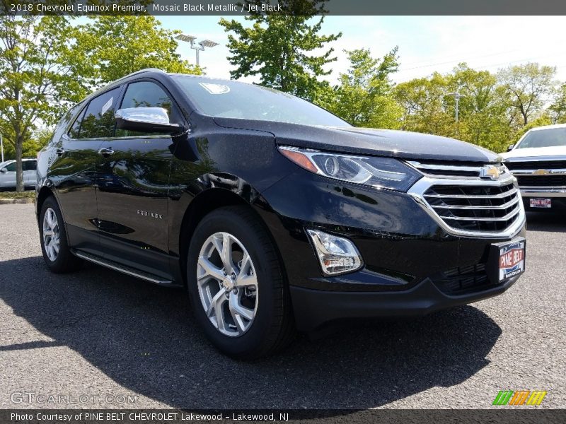 Mosaic Black Metallic / Jet Black 2018 Chevrolet Equinox Premier