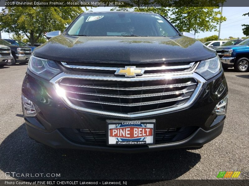 Mosaic Black Metallic / Jet Black 2018 Chevrolet Equinox Premier
