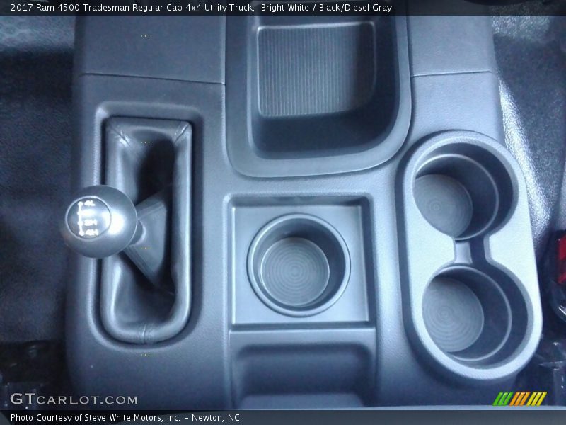 Bright White / Black/Diesel Gray 2017 Ram 4500 Tradesman Regular Cab 4x4 Utility Truck