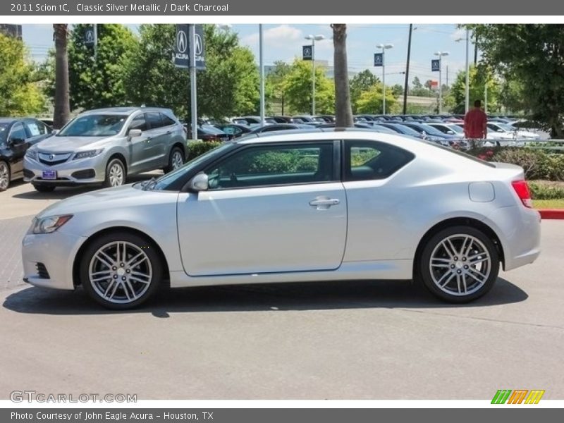 Classic Silver Metallic / Dark Charcoal 2011 Scion tC