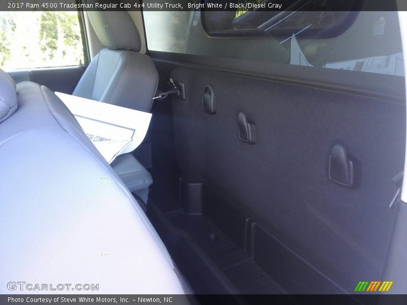 Bright White / Black/Diesel Gray 2017 Ram 4500 Tradesman Regular Cab 4x4 Utility Truck