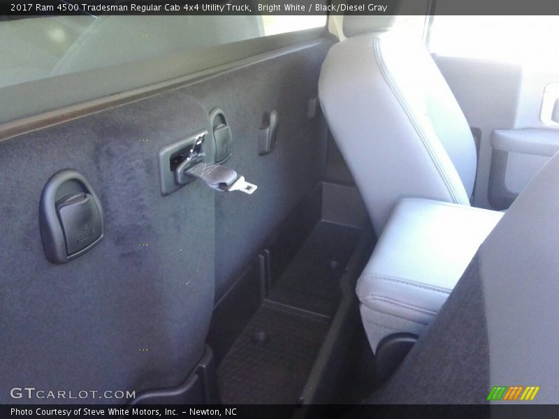 Bright White / Black/Diesel Gray 2017 Ram 4500 Tradesman Regular Cab 4x4 Utility Truck