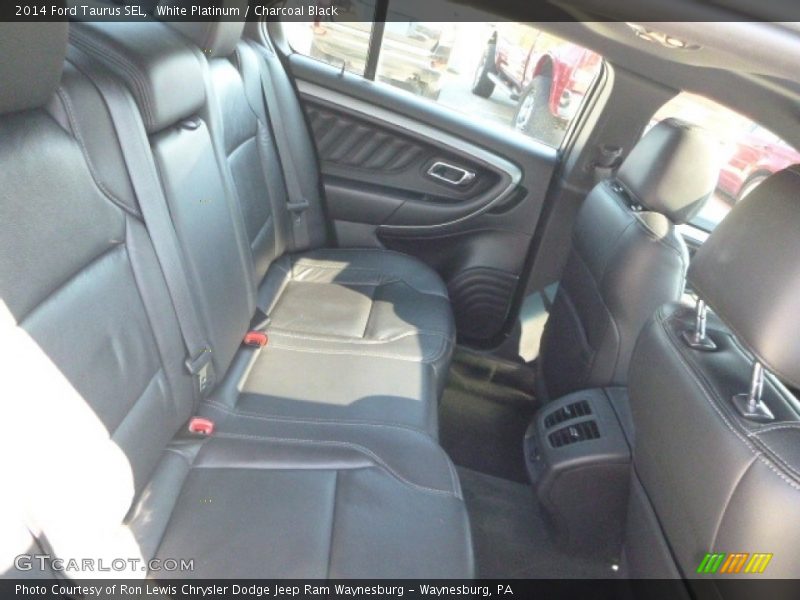White Platinum / Charcoal Black 2014 Ford Taurus SEL