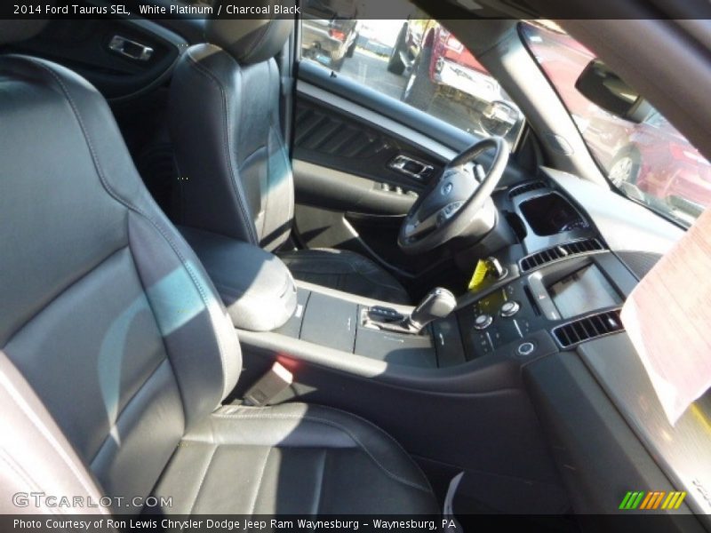 White Platinum / Charcoal Black 2014 Ford Taurus SEL