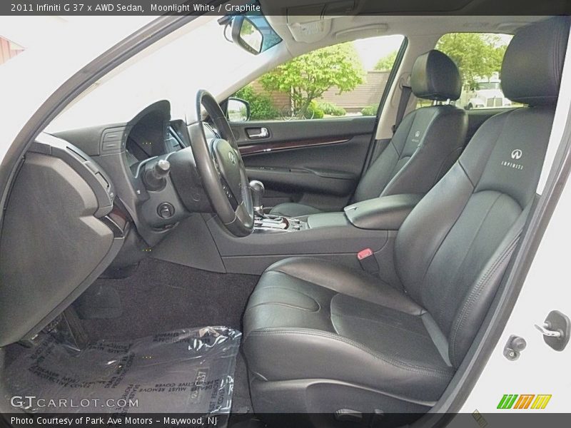 Moonlight White / Graphite 2011 Infiniti G 37 x AWD Sedan