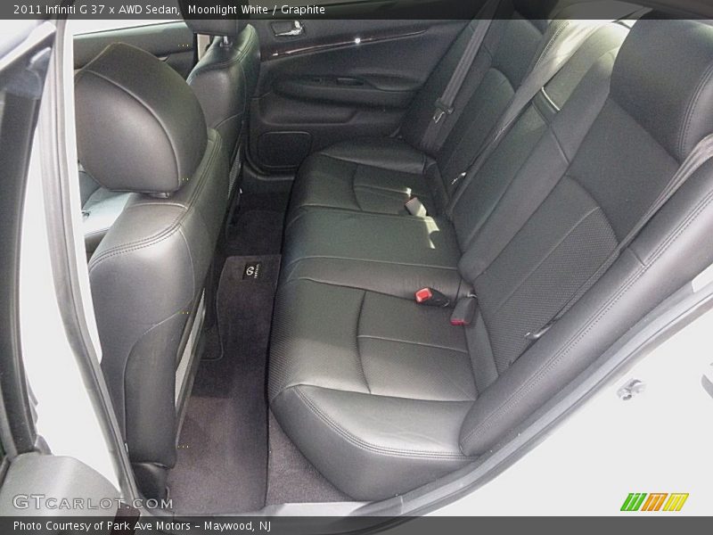 Moonlight White / Graphite 2011 Infiniti G 37 x AWD Sedan