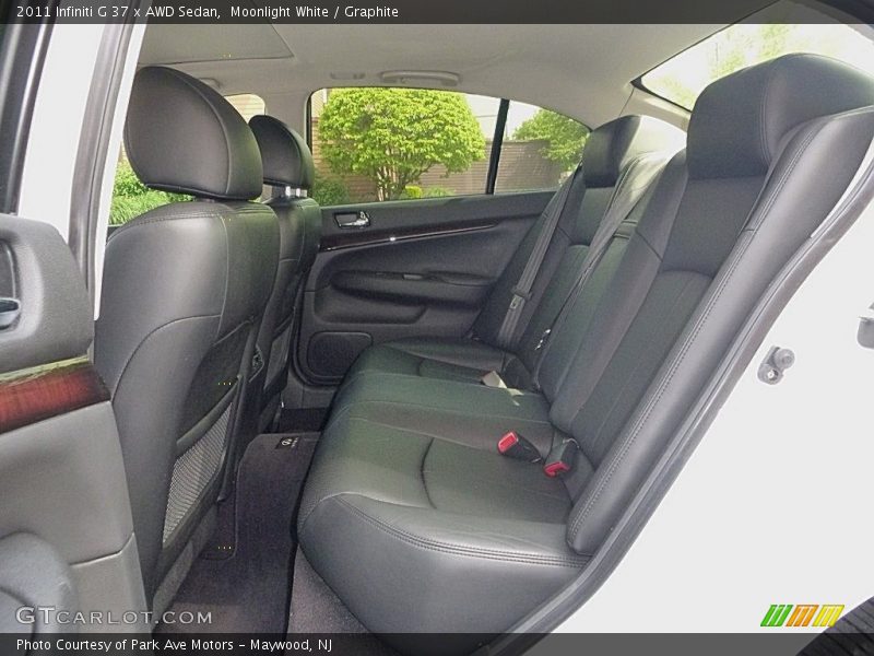 Moonlight White / Graphite 2011 Infiniti G 37 x AWD Sedan