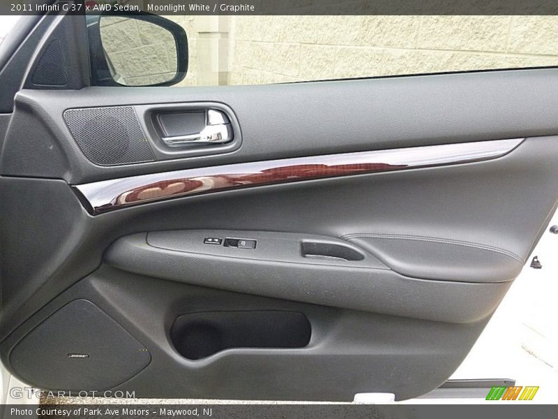 Moonlight White / Graphite 2011 Infiniti G 37 x AWD Sedan