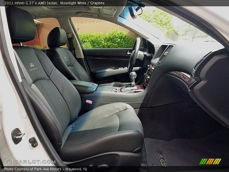 Moonlight White / Graphite 2011 Infiniti G 37 x AWD Sedan