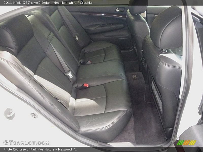 Moonlight White / Graphite 2011 Infiniti G 37 x AWD Sedan