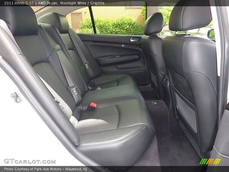 Moonlight White / Graphite 2011 Infiniti G 37 x AWD Sedan