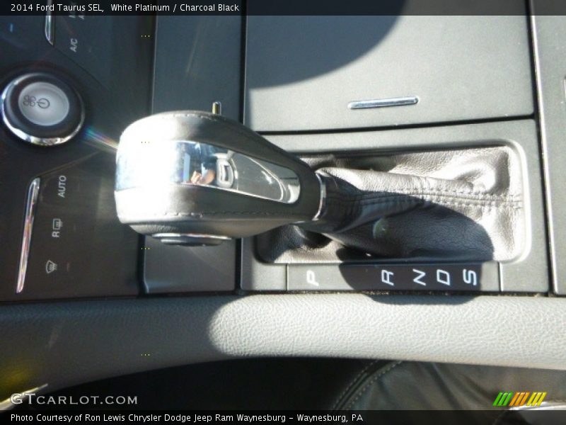 White Platinum / Charcoal Black 2014 Ford Taurus SEL