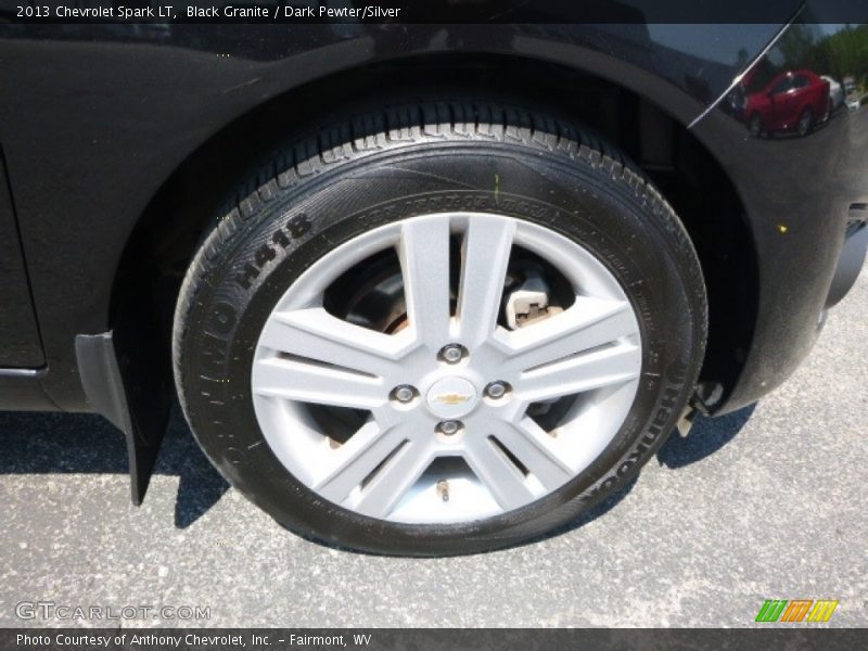 Black Granite / Dark Pewter/Silver 2013 Chevrolet Spark LT