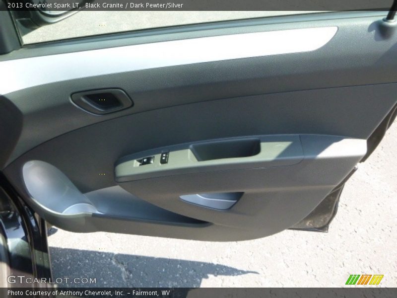 Black Granite / Dark Pewter/Silver 2013 Chevrolet Spark LT