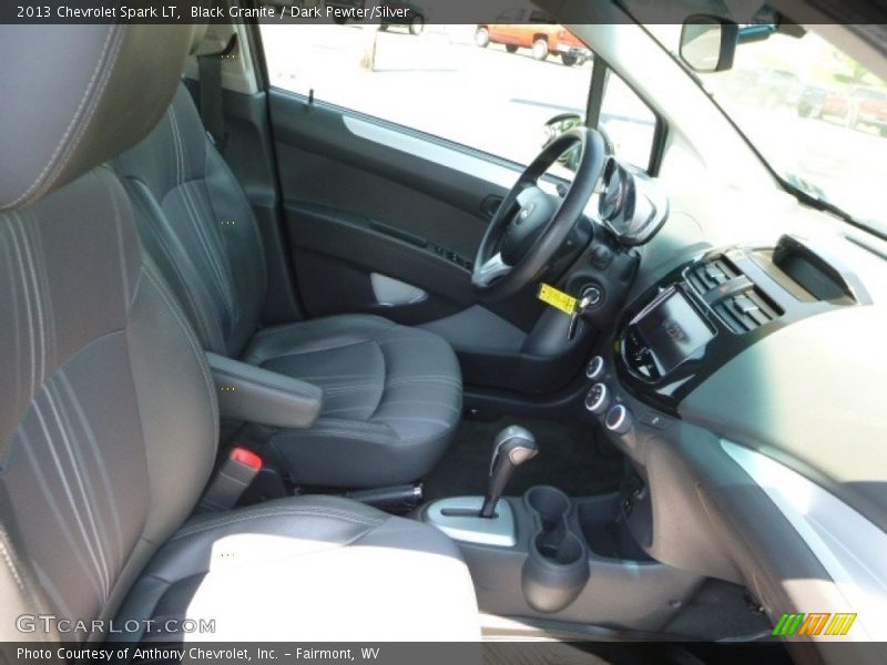Black Granite / Dark Pewter/Silver 2013 Chevrolet Spark LT
