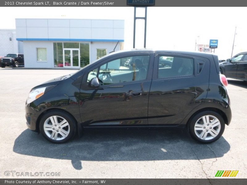 Black Granite / Dark Pewter/Silver 2013 Chevrolet Spark LT