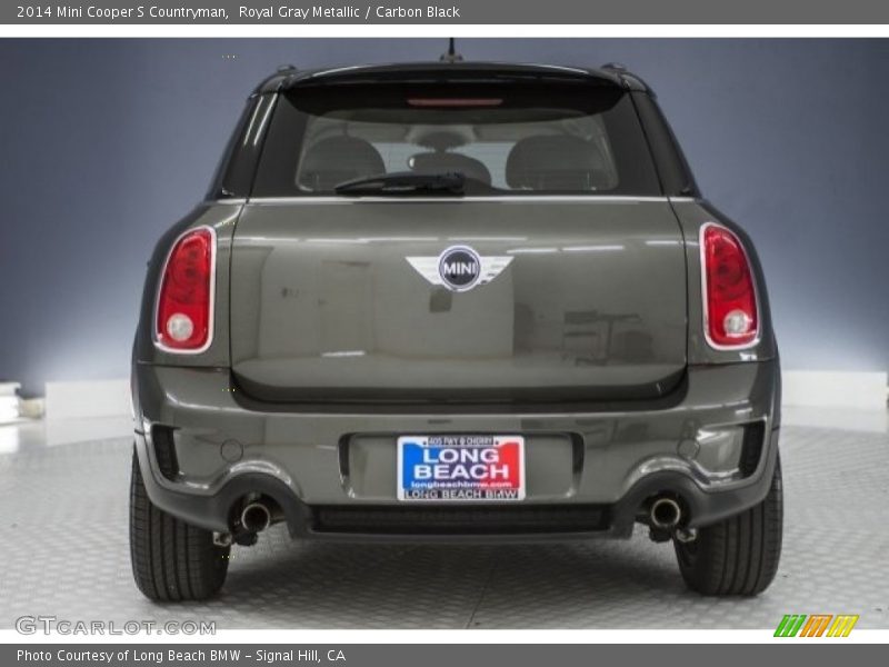 Royal Gray Metallic / Carbon Black 2014 Mini Cooper S Countryman