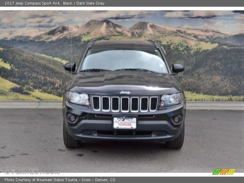 Black / Dark Slate Gray 2017 Jeep Compass Sport 4x4
