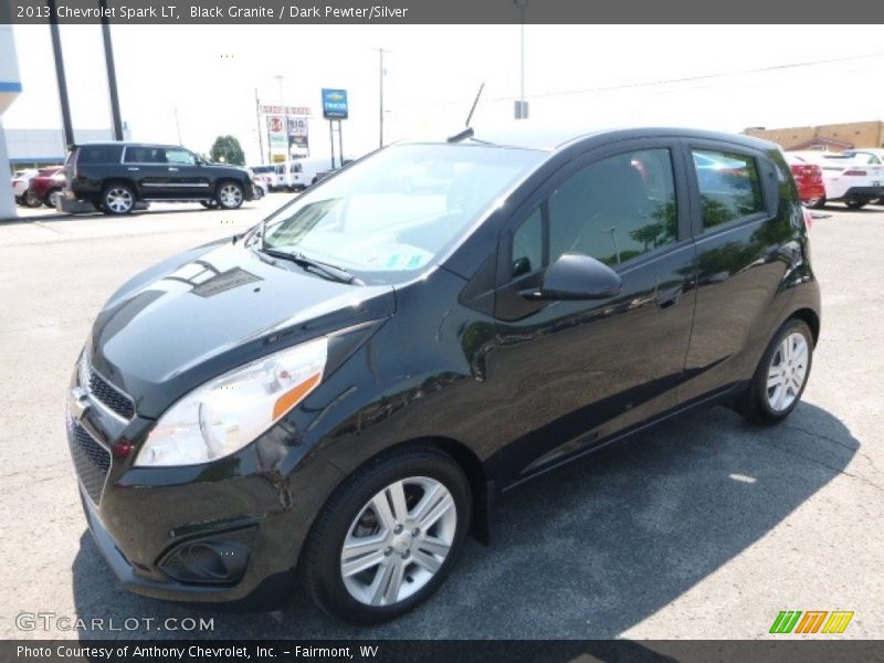 Black Granite / Dark Pewter/Silver 2013 Chevrolet Spark LT