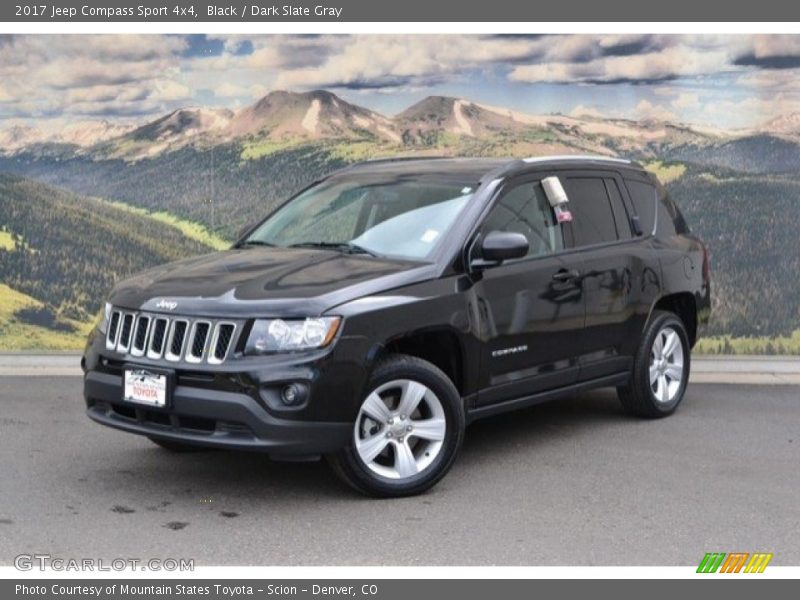 Black / Dark Slate Gray 2017 Jeep Compass Sport 4x4