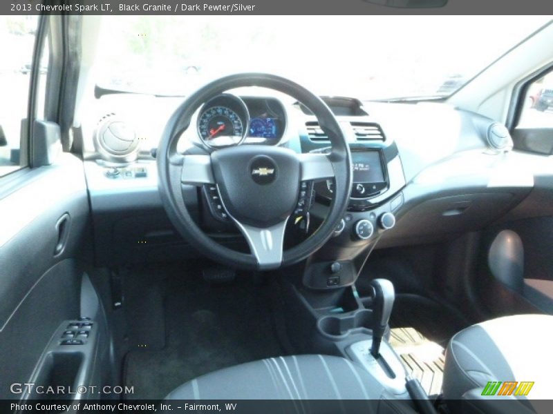 Black Granite / Dark Pewter/Silver 2013 Chevrolet Spark LT