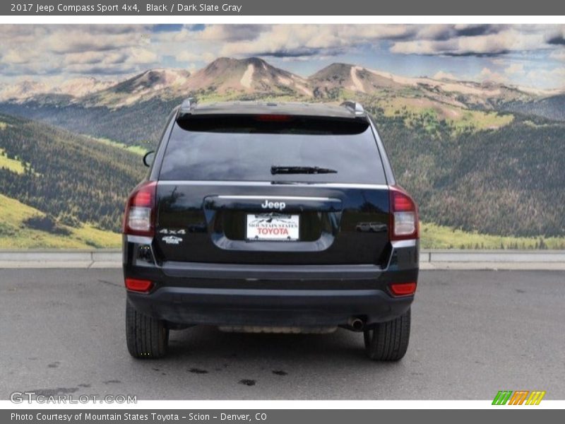 Black / Dark Slate Gray 2017 Jeep Compass Sport 4x4