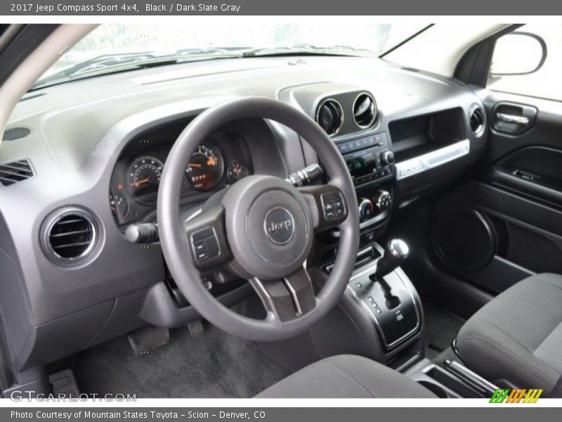 Black / Dark Slate Gray 2017 Jeep Compass Sport 4x4