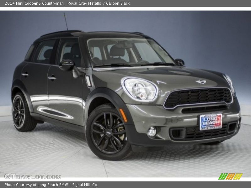 Royal Gray Metallic / Carbon Black 2014 Mini Cooper S Countryman