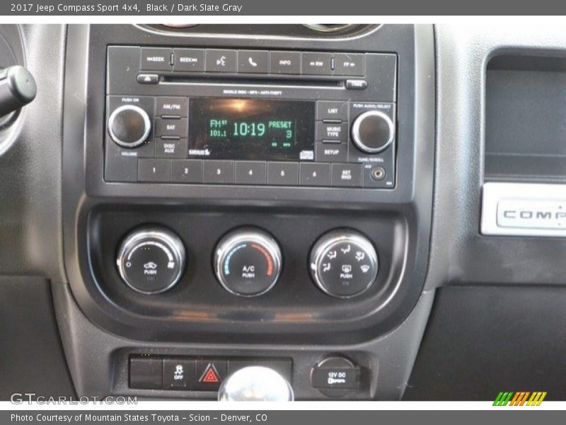 Black / Dark Slate Gray 2017 Jeep Compass Sport 4x4