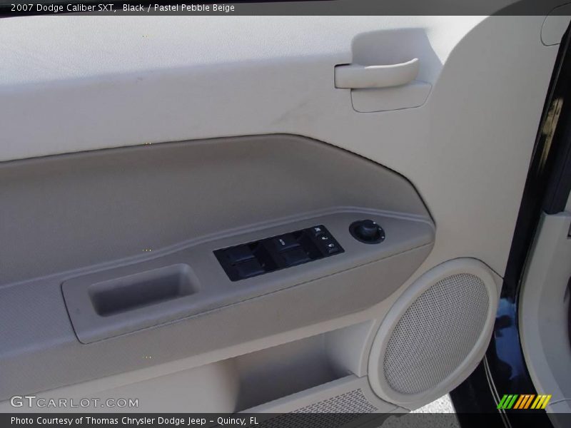 Black / Pastel Pebble Beige 2007 Dodge Caliber SXT