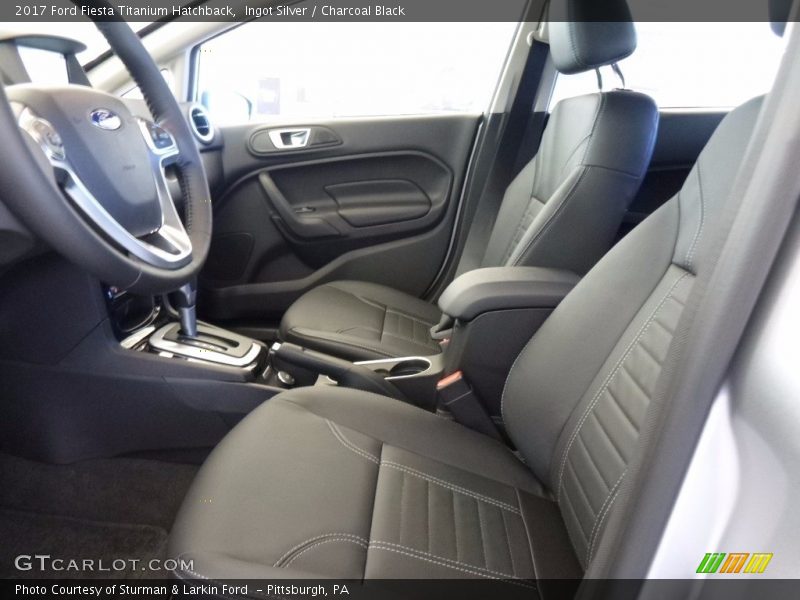Front Seat of 2017 Fiesta Titanium Hatchback