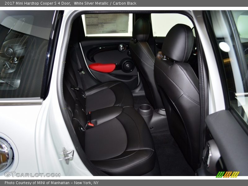 White Silver Metallic / Carbon Black 2017 Mini Hardtop Cooper S 4 Door