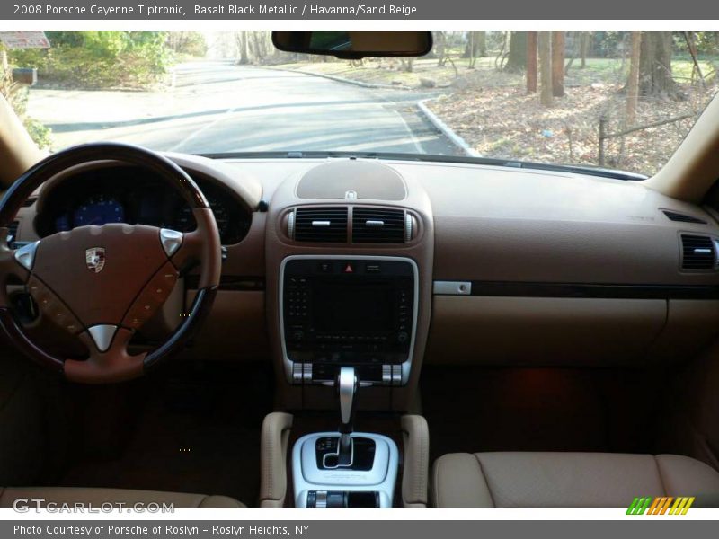 Basalt Black Metallic / Havanna/Sand Beige 2008 Porsche Cayenne Tiptronic