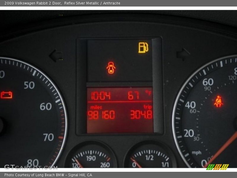 Reflex Silver Metallic / Anthracite 2009 Volkswagen Rabbit 2 Door