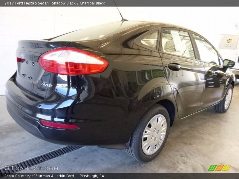 Shadow Black / Charcoal Black 2017 Ford Fiesta S Sedan