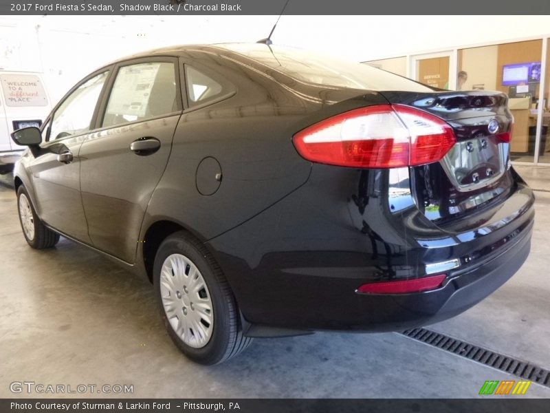 Shadow Black / Charcoal Black 2017 Ford Fiesta S Sedan