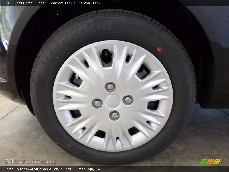 Shadow Black / Charcoal Black 2017 Ford Fiesta S Sedan