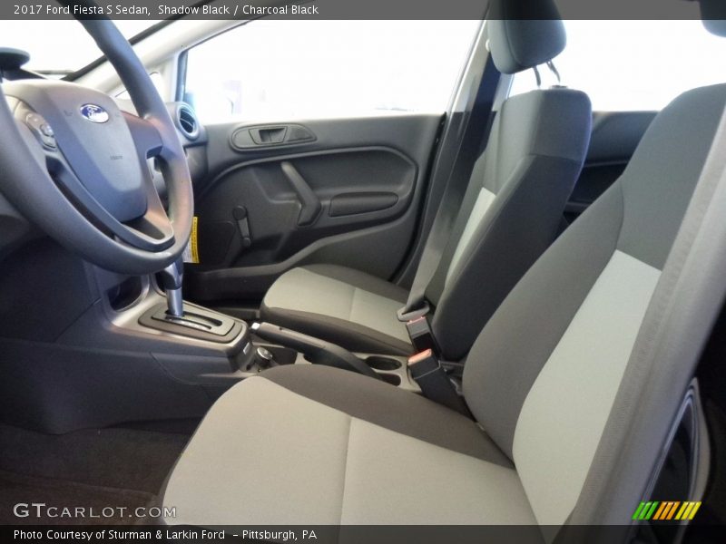 Shadow Black / Charcoal Black 2017 Ford Fiesta S Sedan