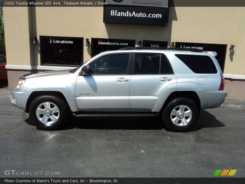 Titanium Metallic / Stone 2003 Toyota 4Runner SR5 4x4