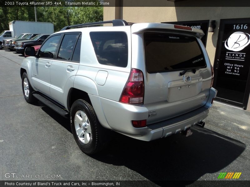 Titanium Metallic / Stone 2003 Toyota 4Runner SR5 4x4