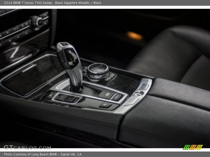 Black Sapphire Metallic / Black 2014 BMW 7 Series 740i Sedan