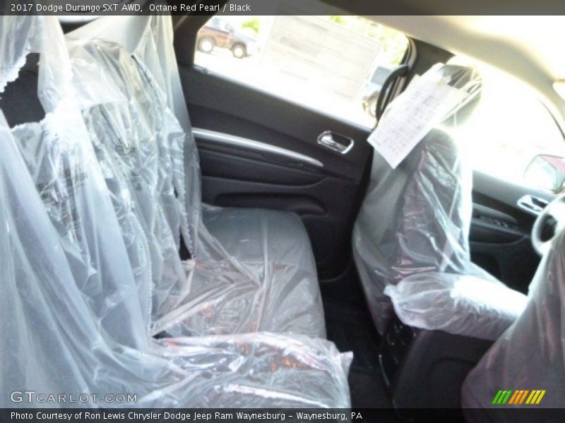 Octane Red Pearl / Black 2017 Dodge Durango SXT AWD