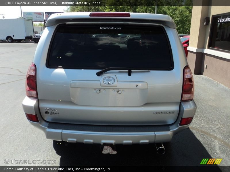 Titanium Metallic / Stone 2003 Toyota 4Runner SR5 4x4