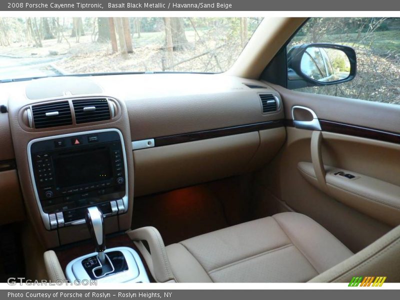 Basalt Black Metallic / Havanna/Sand Beige 2008 Porsche Cayenne Tiptronic