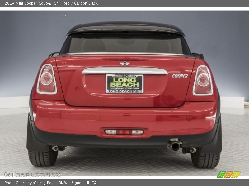 Chili Red / Carbon Black 2014 Mini Cooper Coupe