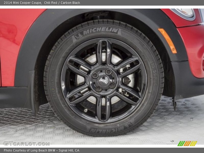 Chili Red / Carbon Black 2014 Mini Cooper Coupe